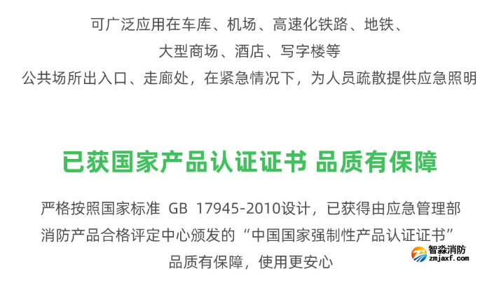 泰和安車庫(kù)消防應(yīng)急照明燈具應(yīng)用