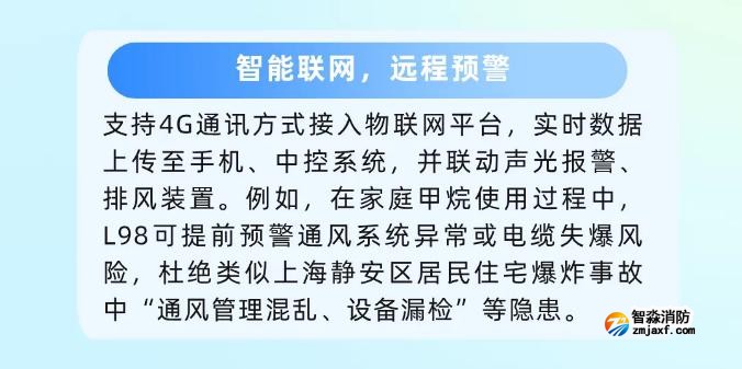 依愛消防JT-EI-L98型家用可燃氣體探測器產品特點